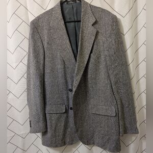 Johnny Bench MVP Collection Classic Gray Men's Blazer 100 Percent Silk